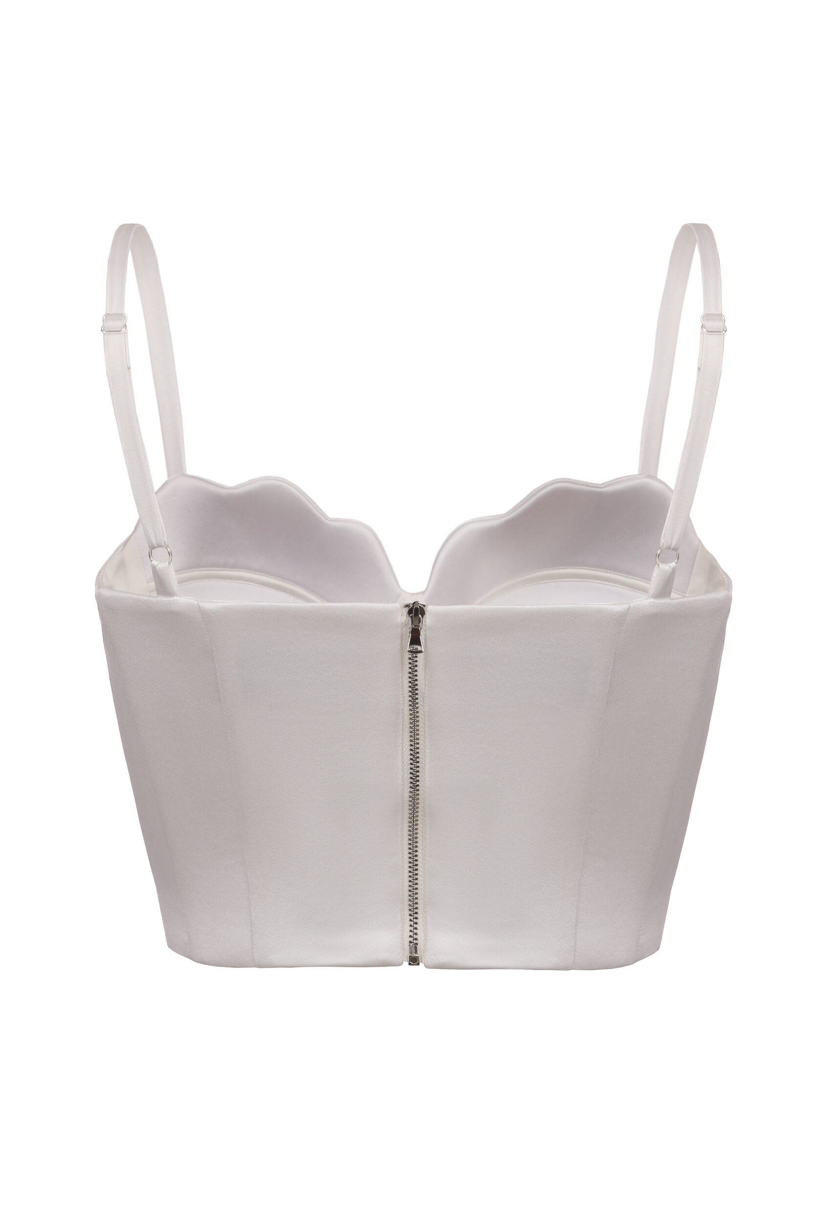 Crop top limited White