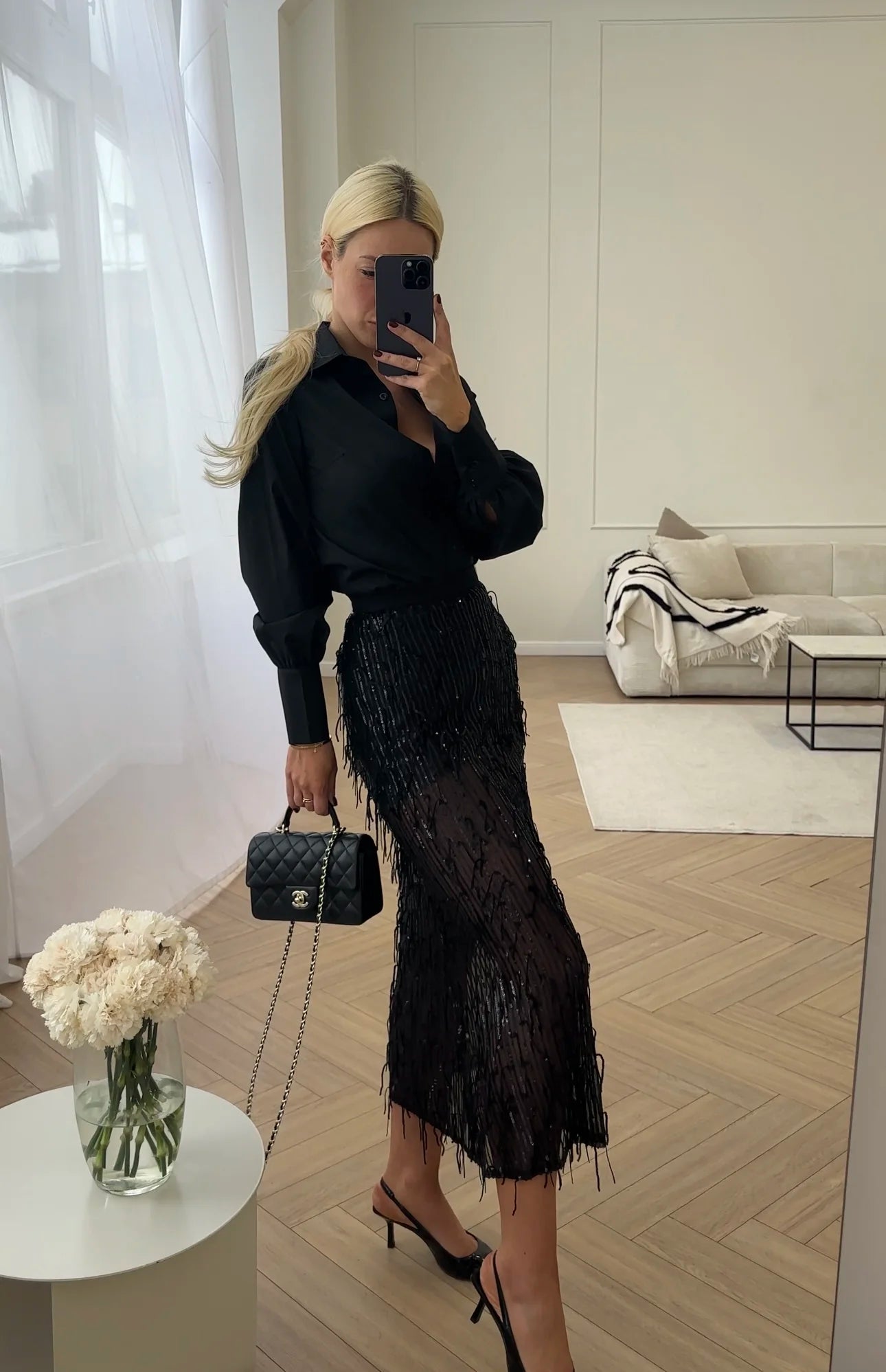 Classic black shirt