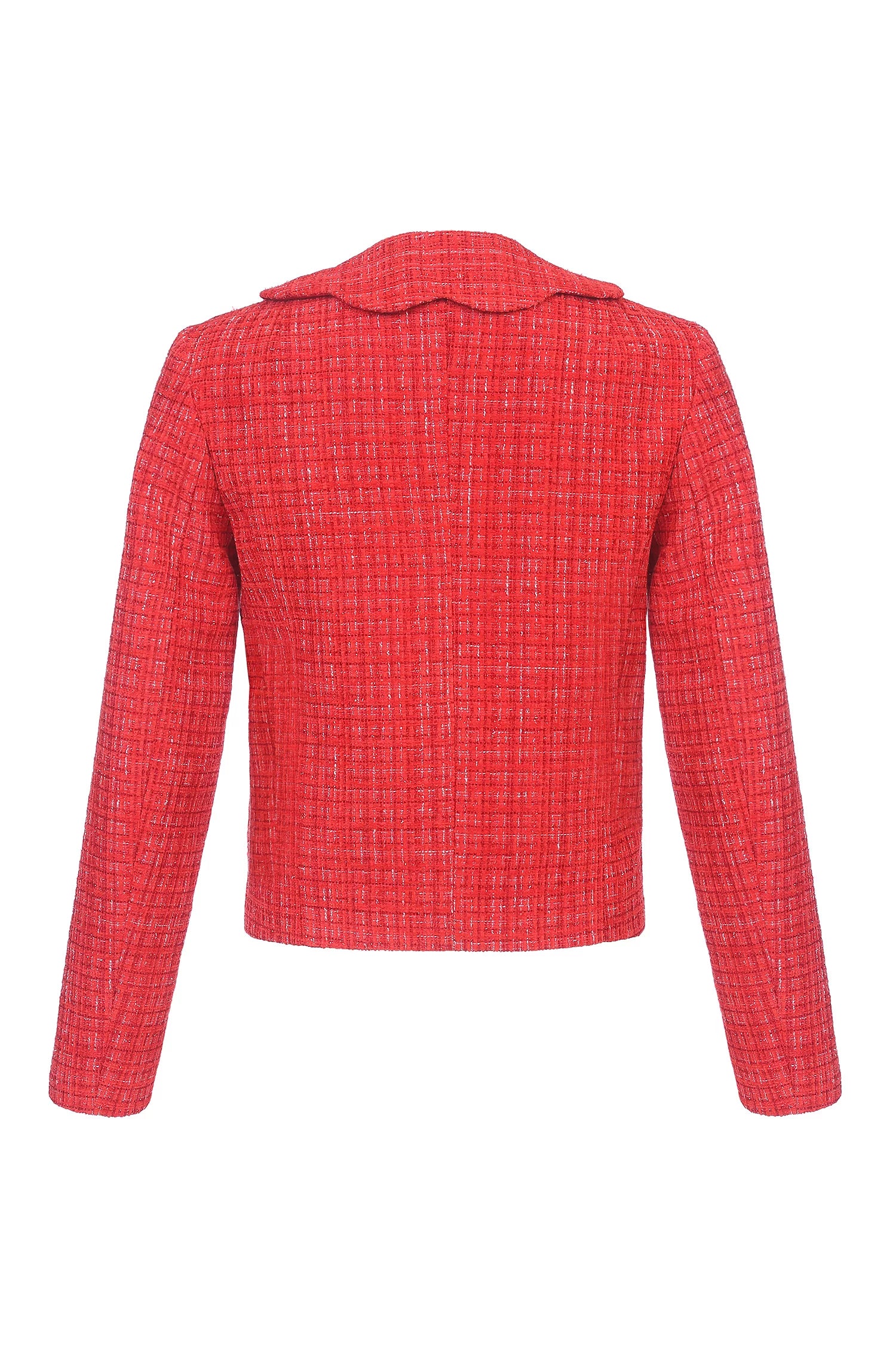 Tweed jacket CLIPSE red