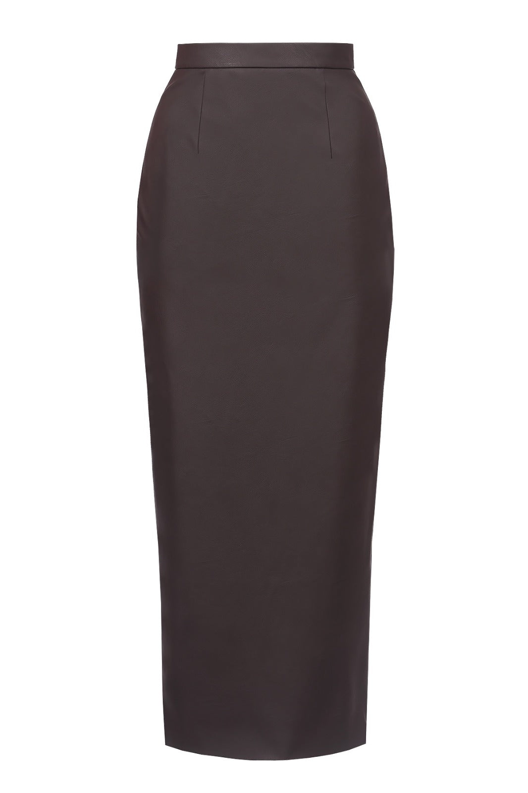 Maxi pencil skirt M Eco leather