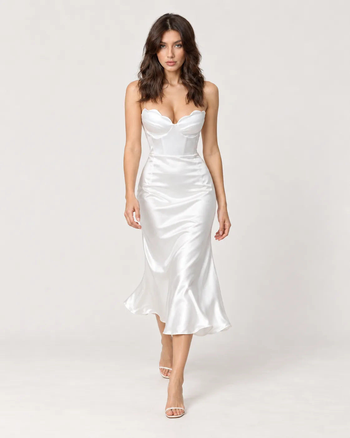 Dress Limited — White — walking