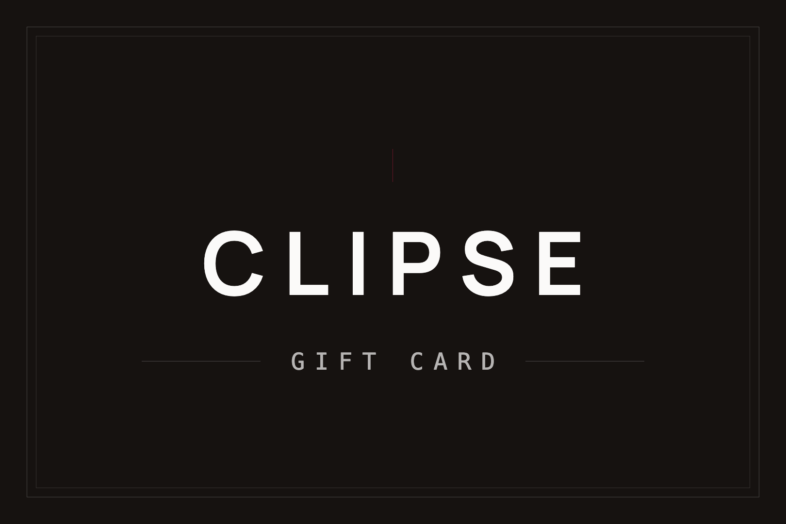 Clipse gift card