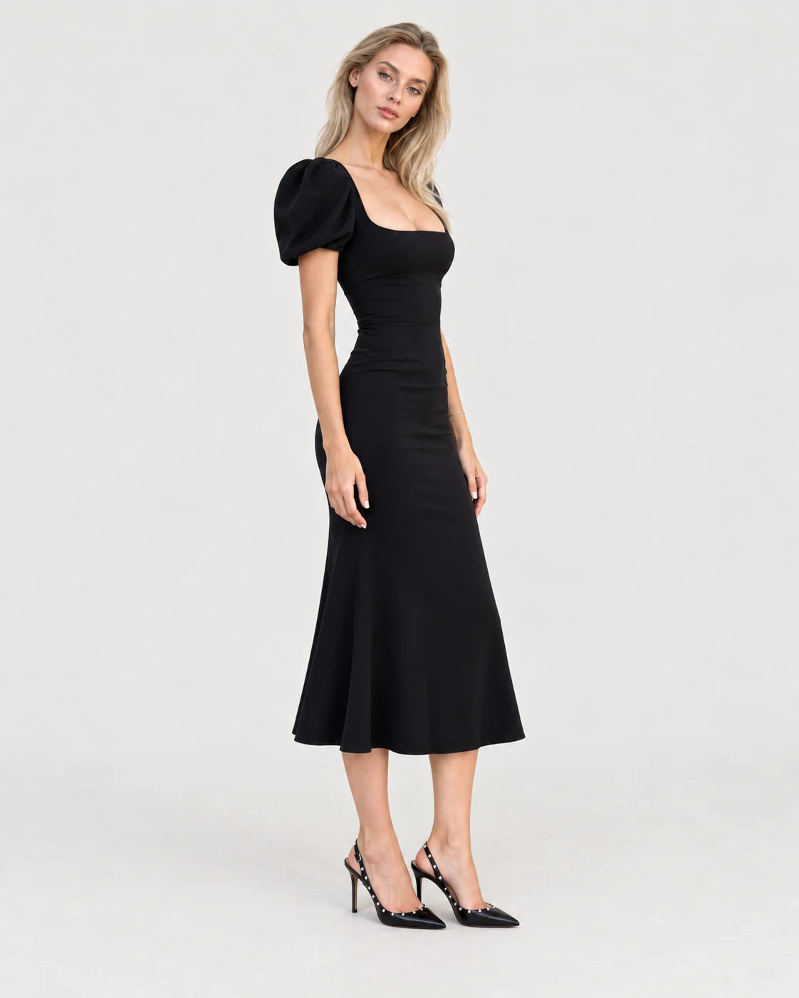 Love dress midi — side view
