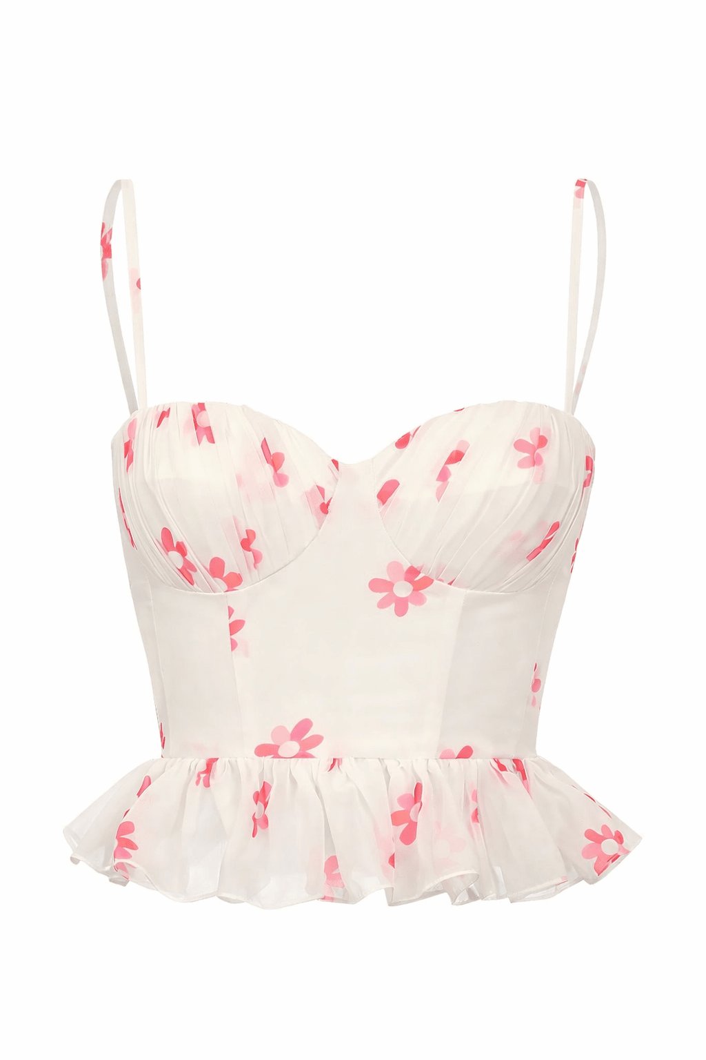 Crop top with ruffles - Clipse Brand