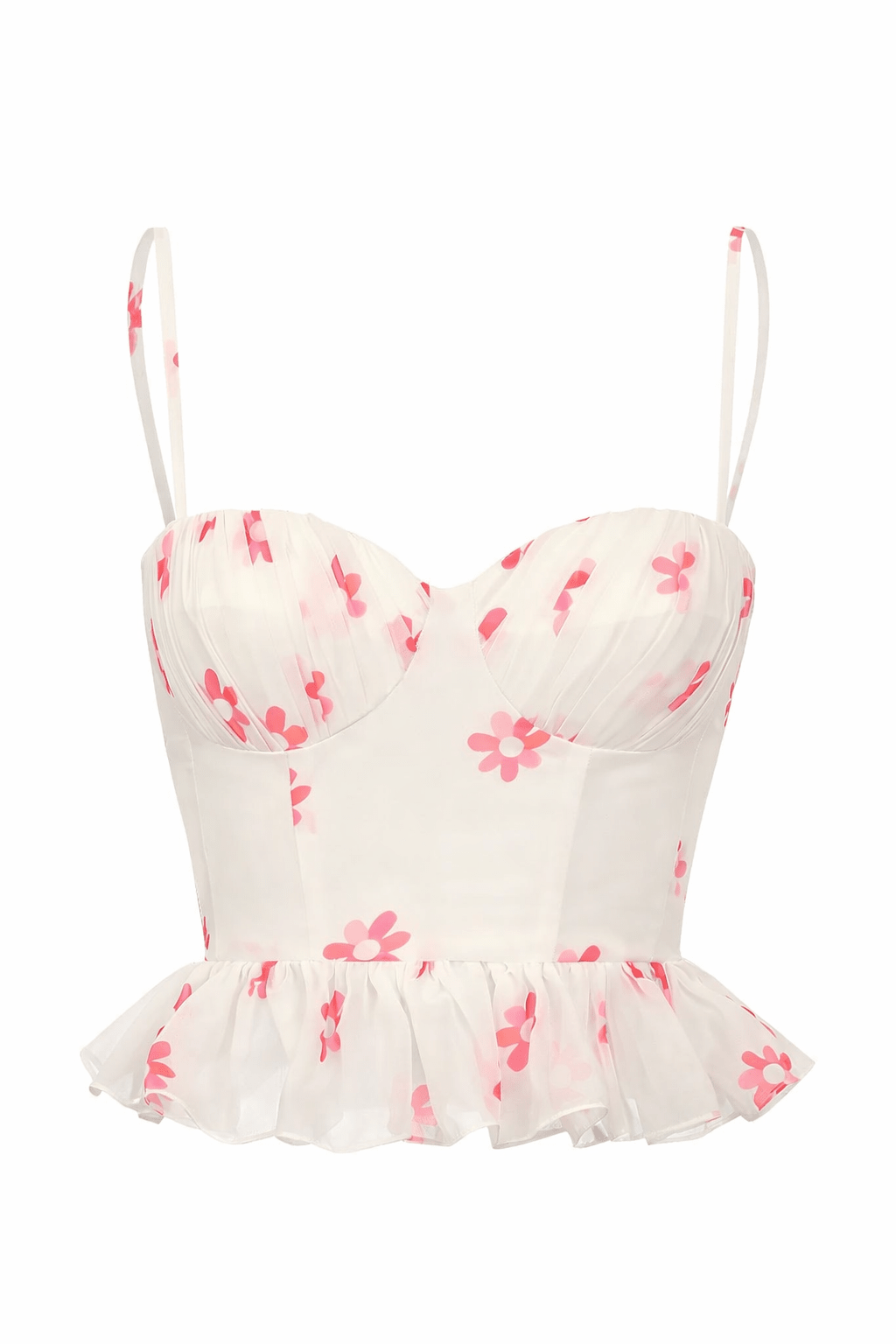 Crop top with ruffles - Clipse Brand