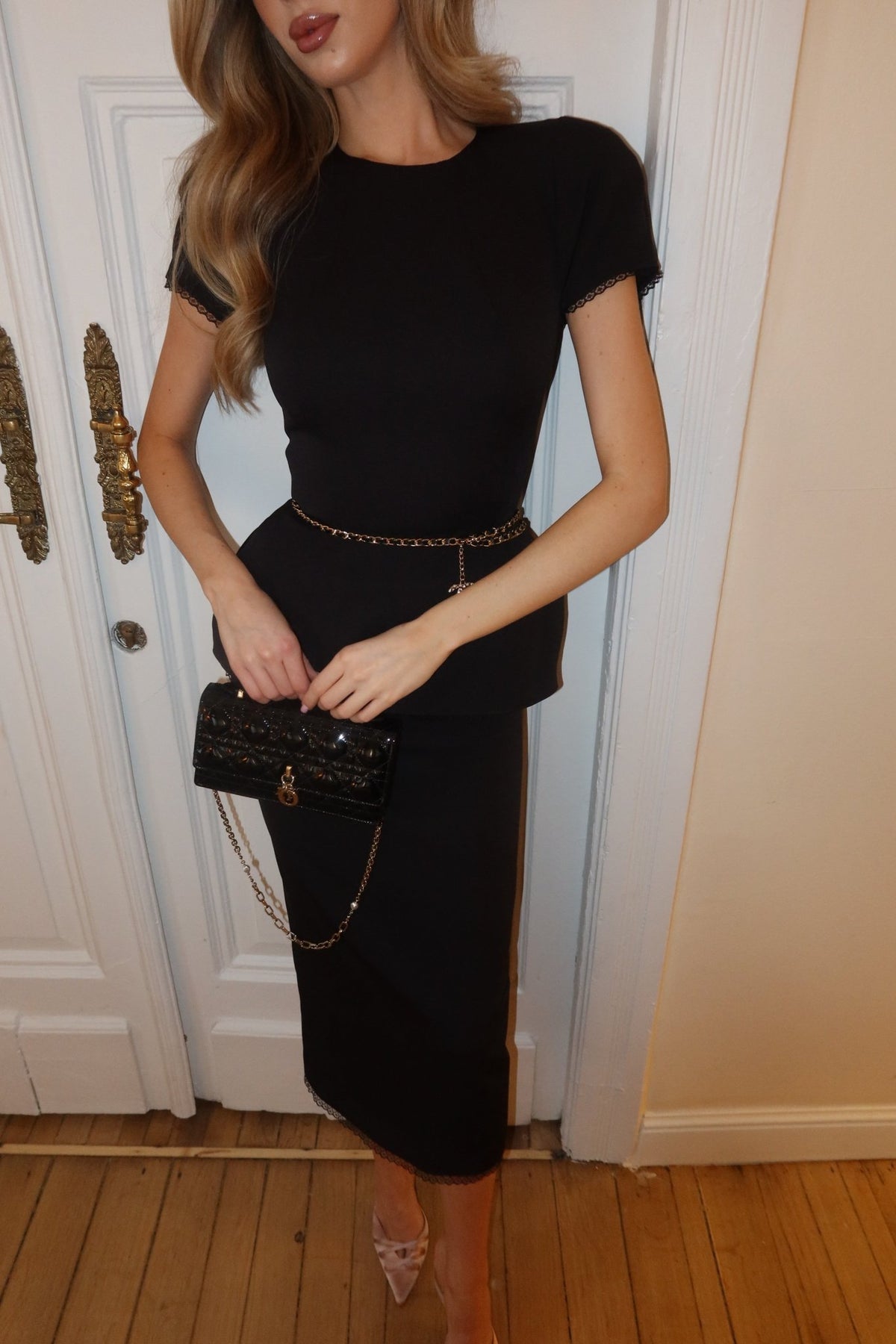 Black Lace Maxi Dress — Clipse