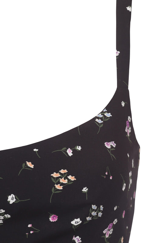 Strap dress Black