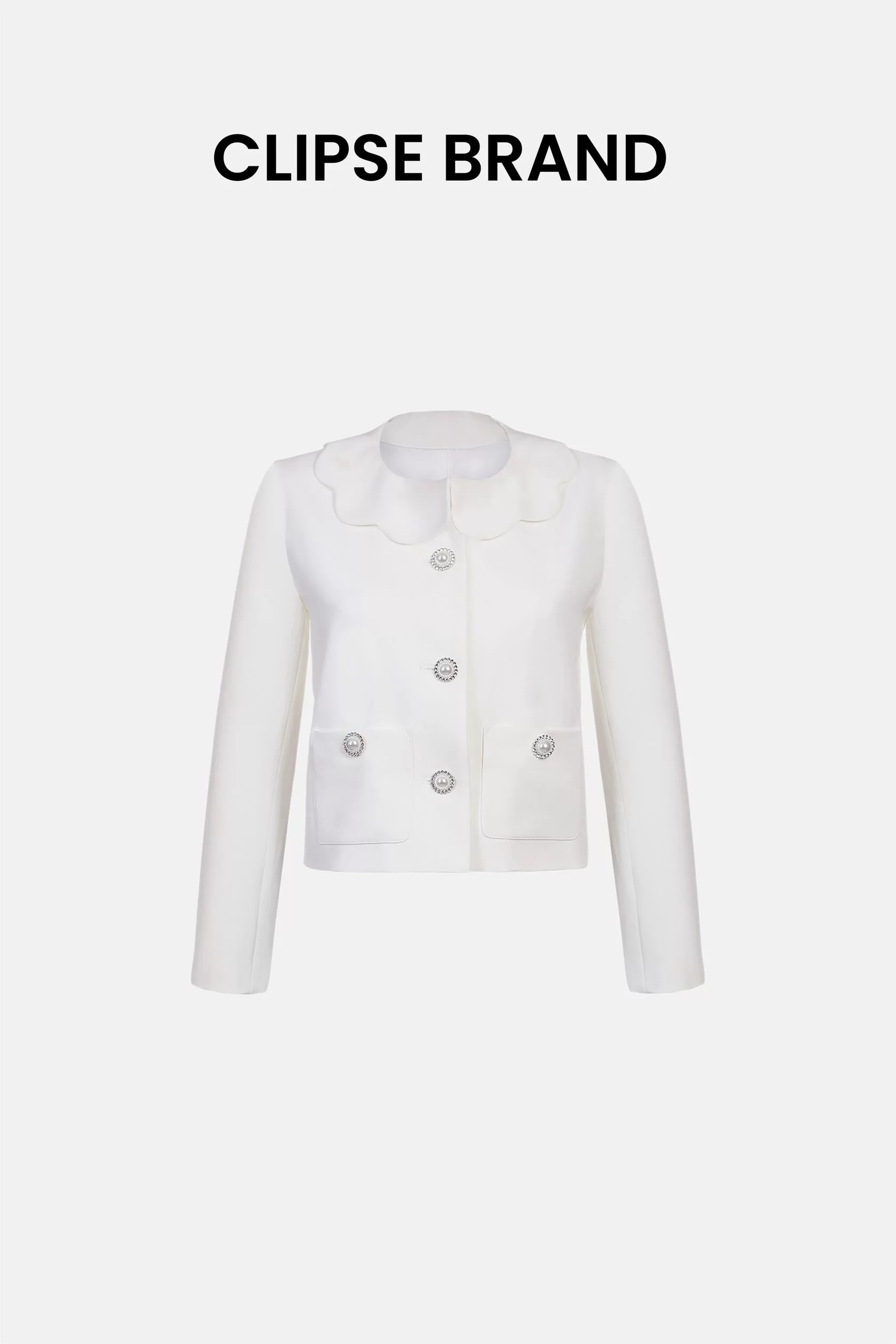 Jacket white CLIPSE
