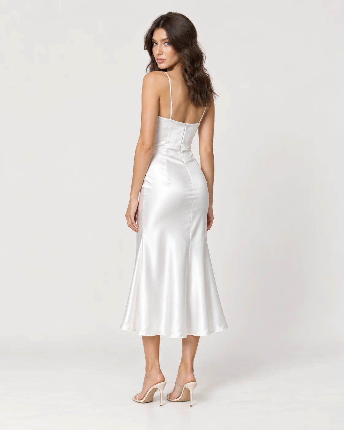 Dress Limited — White — back view