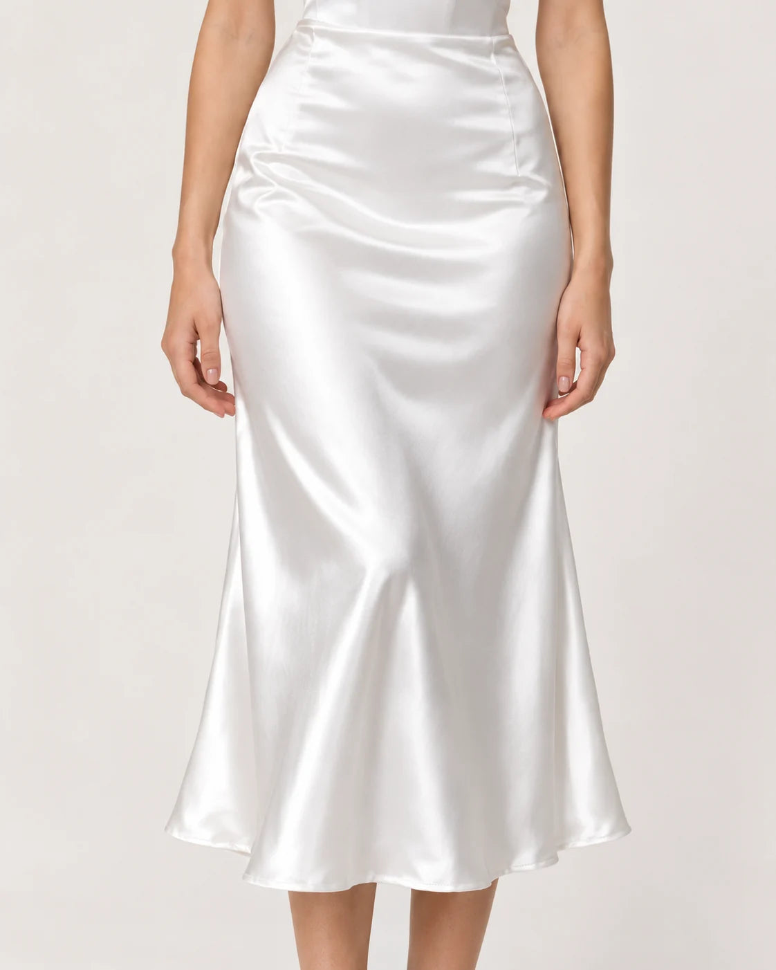 Dress Limited — White — fabric and detail close-up