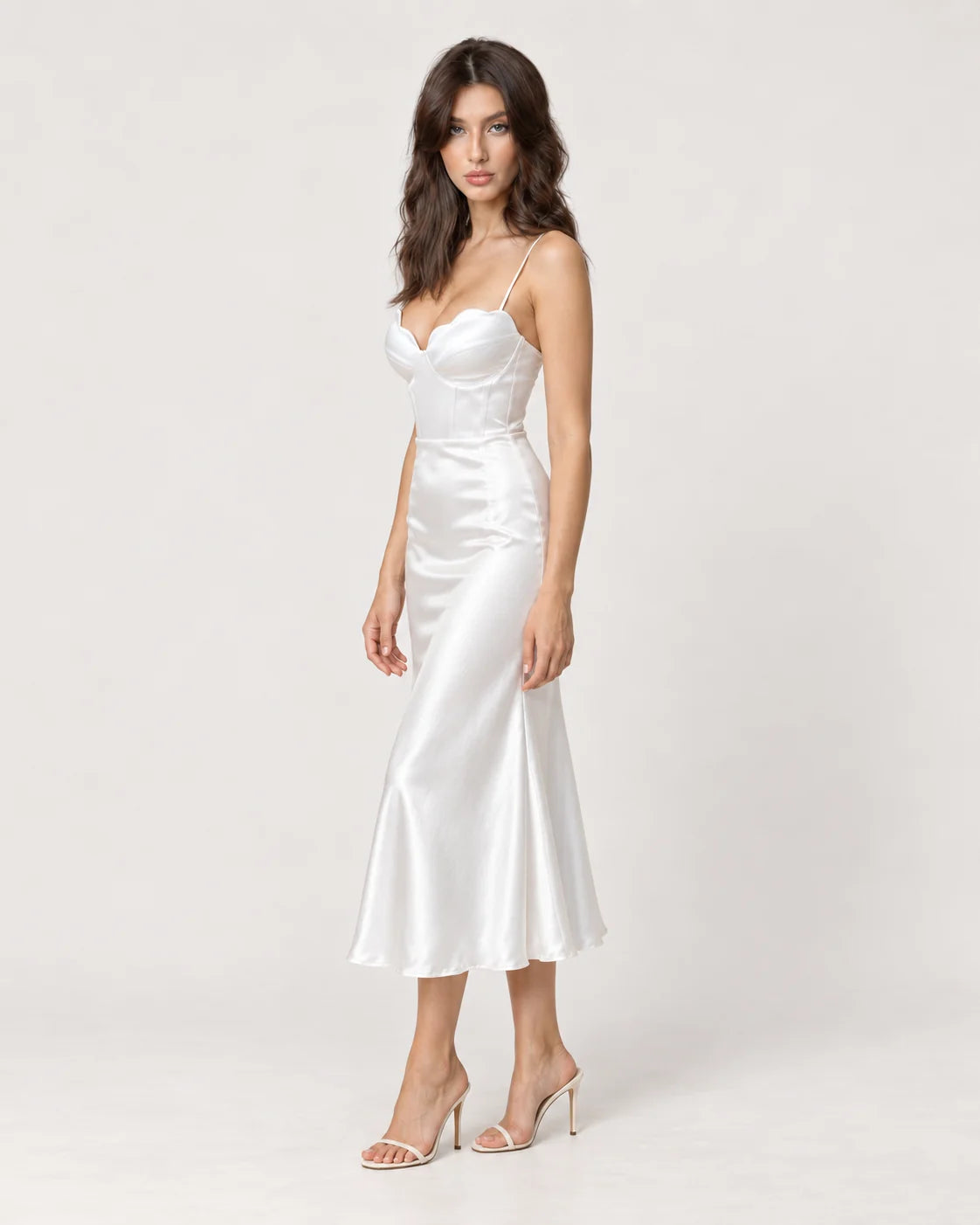 Dress Limited — White — side view