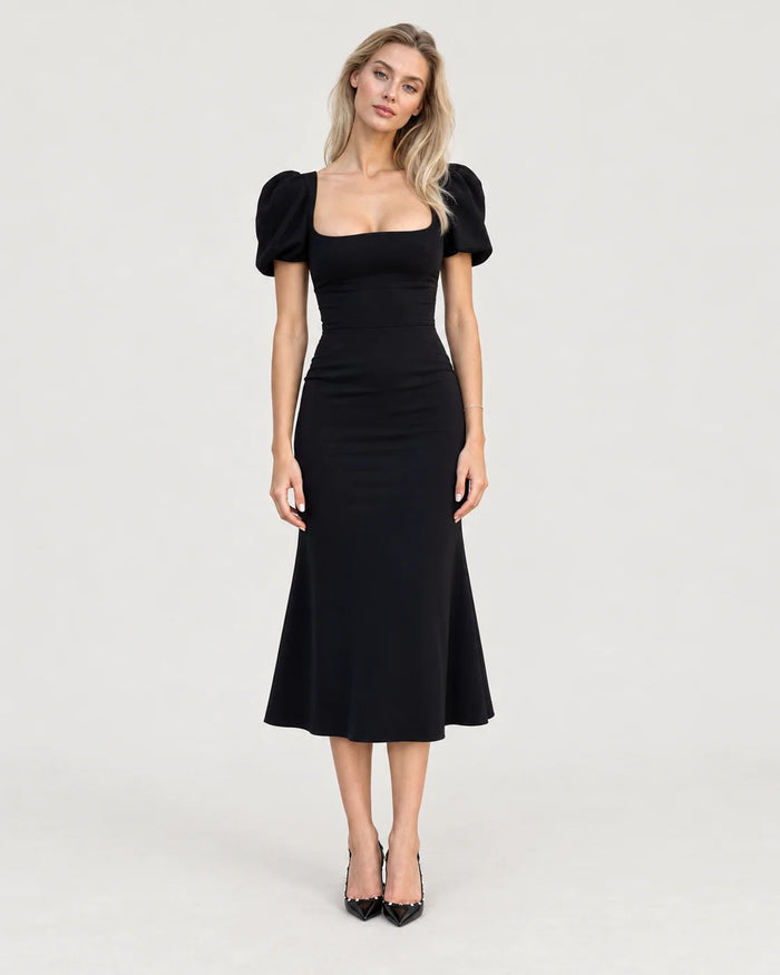 Love dress midi — front view