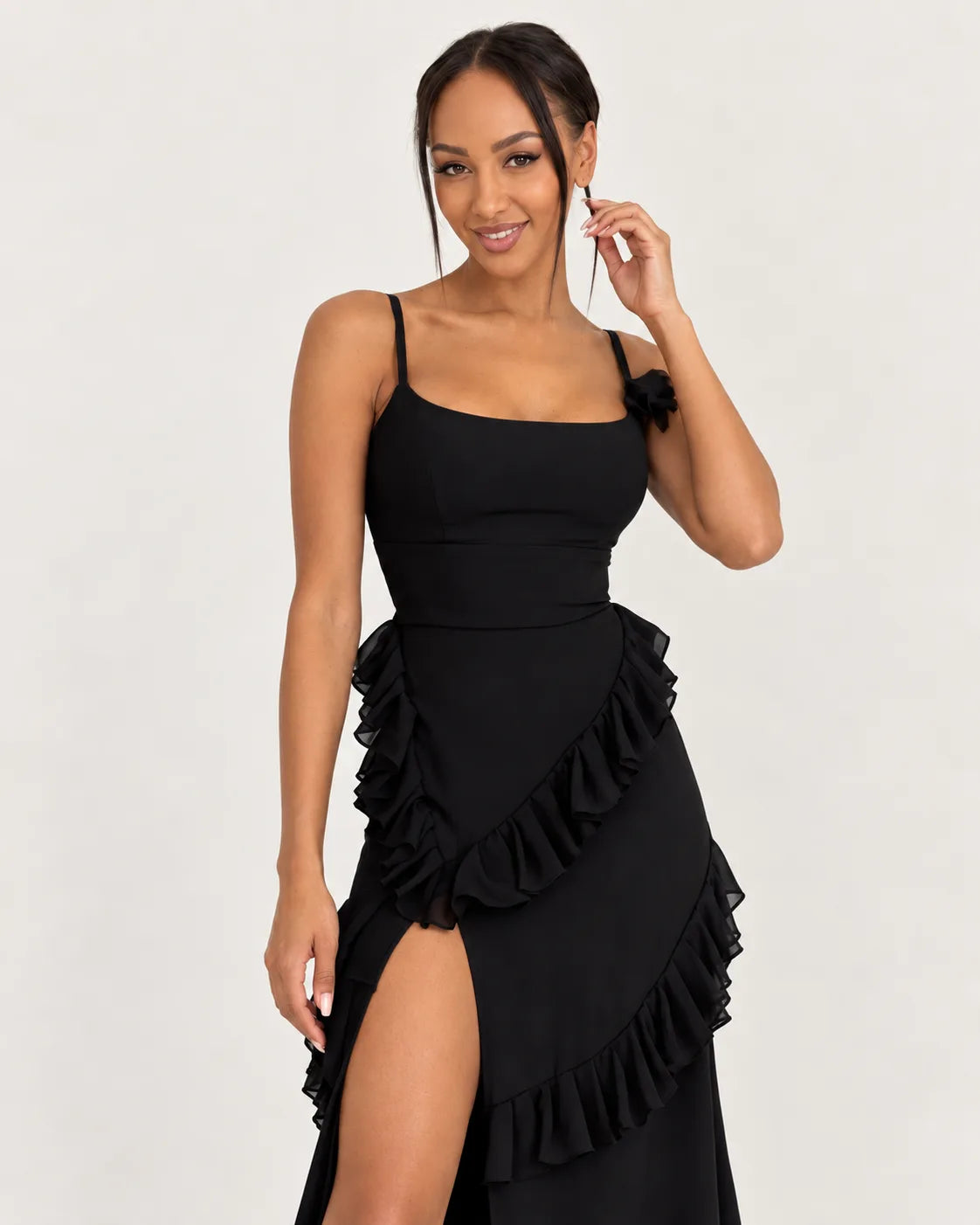 Wander midi with decorations — upper body view